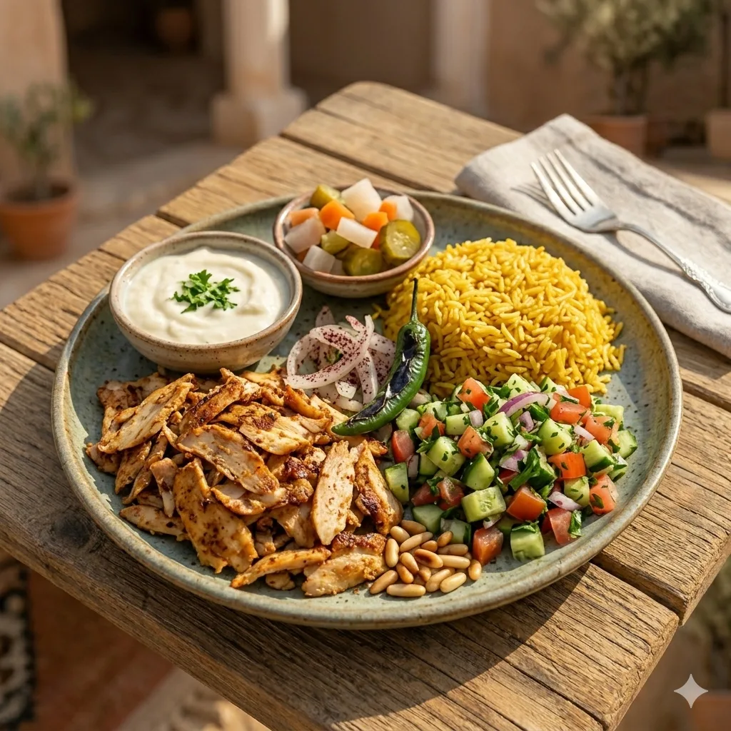 Chicken Shawarma Platter